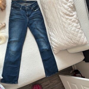 Lucky Brand Blue Straight Jeans Classic Style